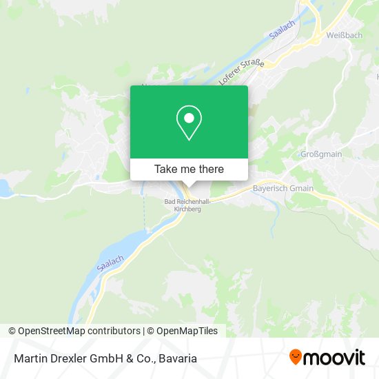 Martin Drexler GmbH & Co. map