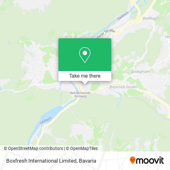 Карта Boxfresh International Limited