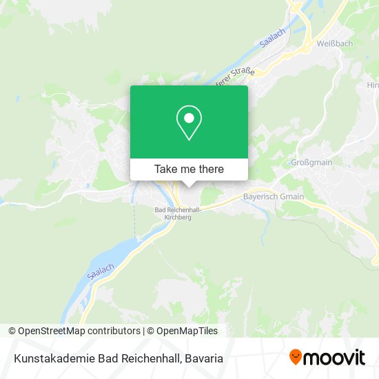 Kunstakademie Bad Reichenhall map