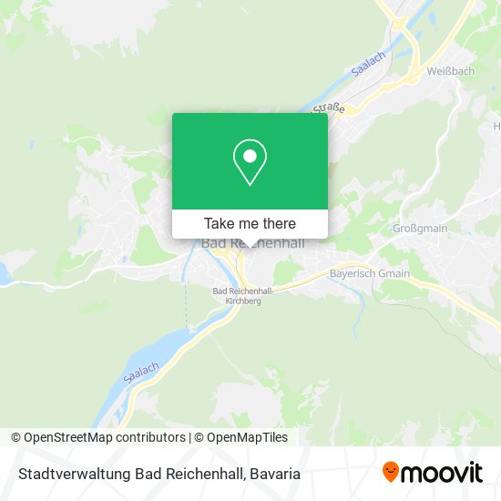 Stadtverwaltung Bad Reichenhall map