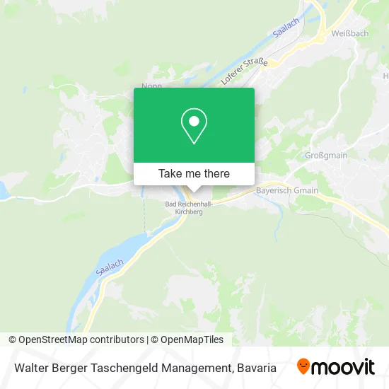 Карта Walter Berger Taschengeld Management