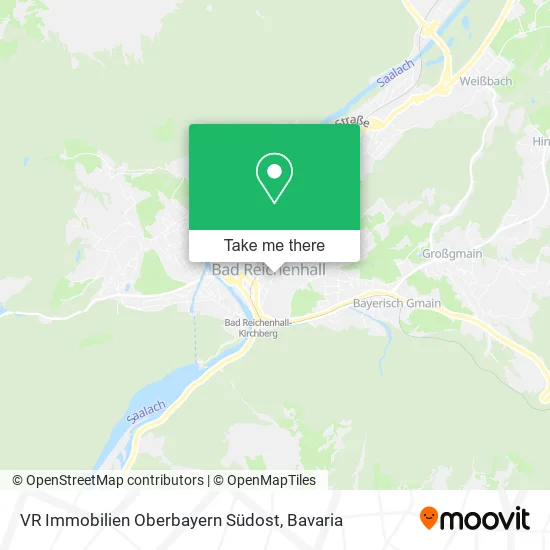 Карта VR Immobilien Oberbayern Südost
