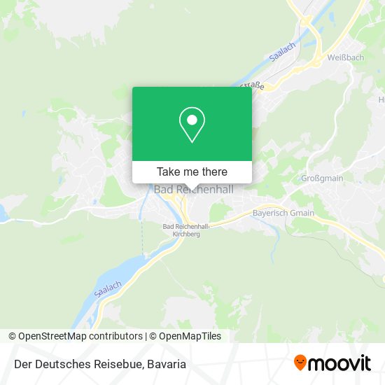 Der Deutsches Reisebue map