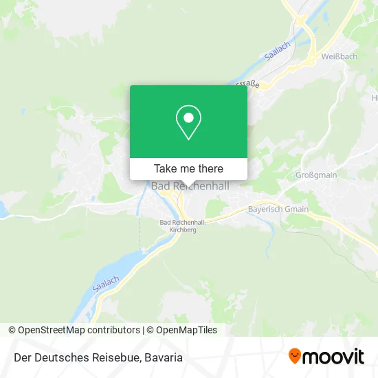 Карта Der Deutsches Reisebue