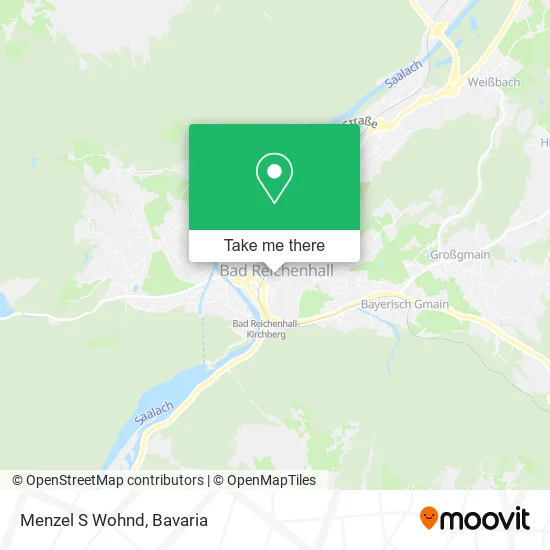 Карта Menzel S Wohnd