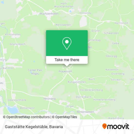 Gaststätte Kegelstüble map