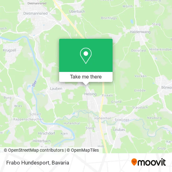 Карта Frabo Hundesport