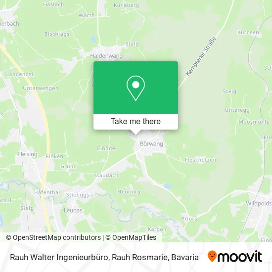 Карта Rauh Walter Ingenieurbüro, Rauh Rosmarie