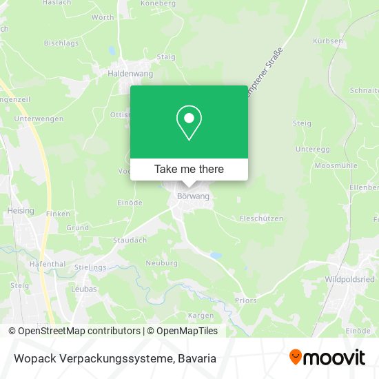 Wopack Verpackungssysteme map