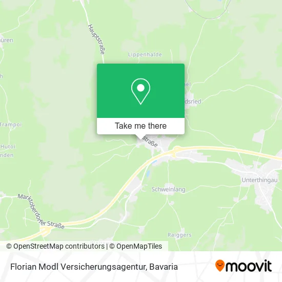 Карта Florian Modl Versicherungsagentur