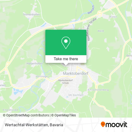 Карта Wertachtal-Werkstätten