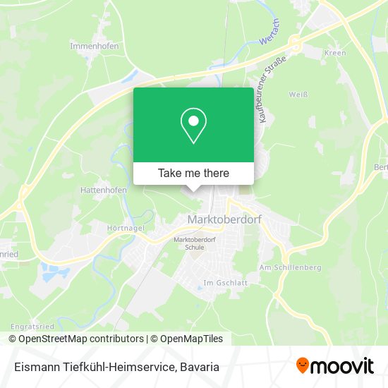 Карта Eismann Tiefkühl-Heimservice