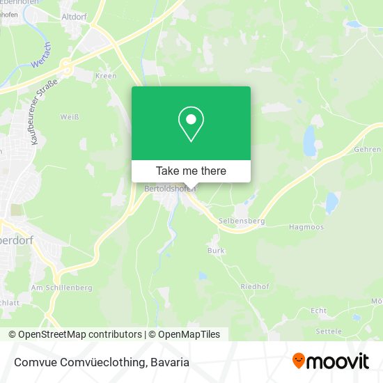 Карта Comvue Comvüeclothing