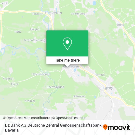 Dz Bank AG Deutsche Zentral Genossenschaftsbank map