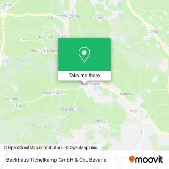 Карта Backhaus Tichelkamp GmbH & Co.