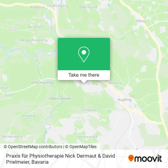 Карта Praxis für Physiotherapie Nick Dermaut & David Prielmeier