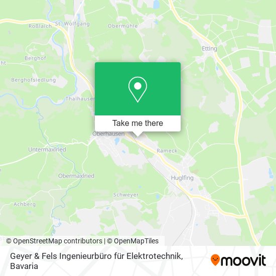 Geyer & Fels Ingenieurbüro für Elektrotechnik map