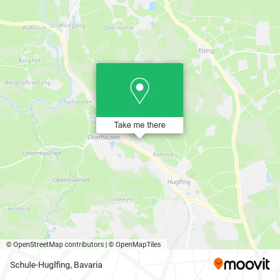 Карта Schule-Huglfing