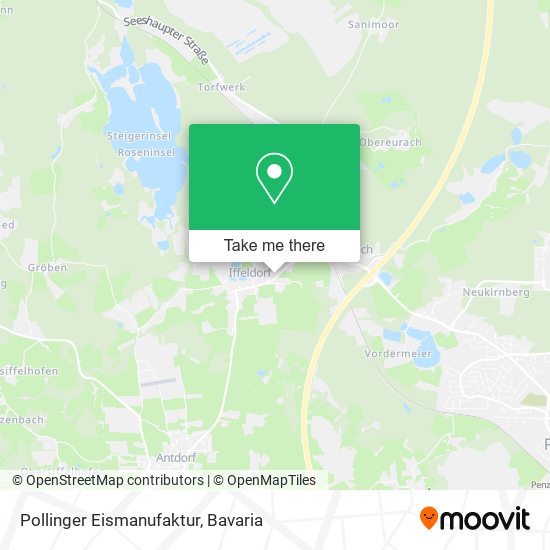 Pollinger Eismanufaktur map