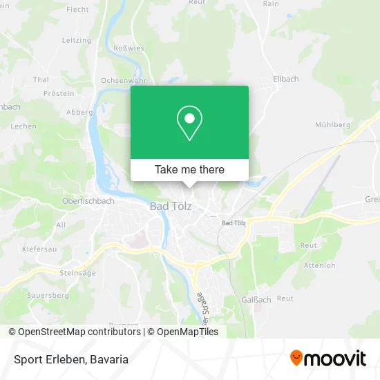 Карта Sport Erleben