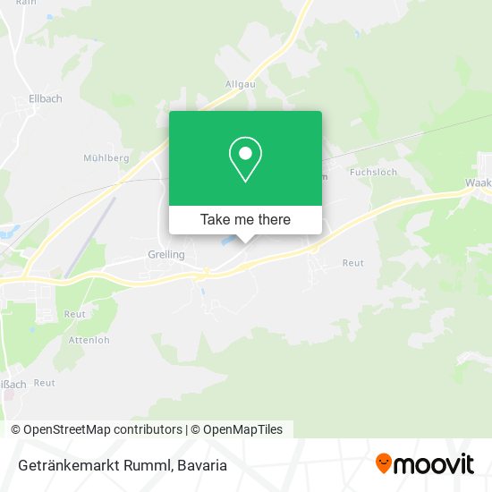 Getränkemarkt Rumml map