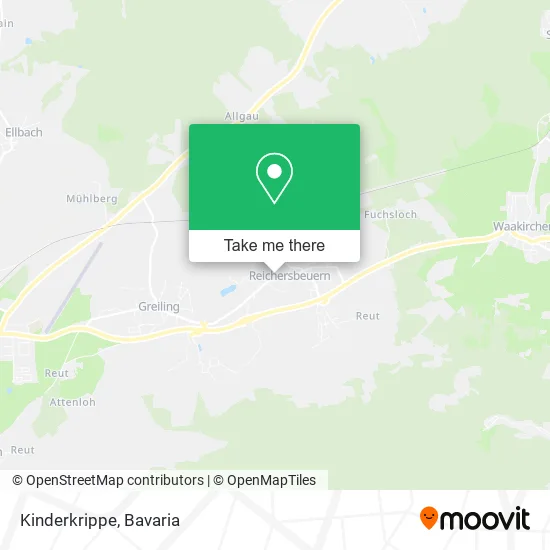 Карта Kinderkrippe