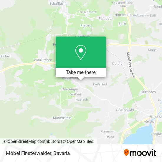 Карта Möbel Finsterwalder