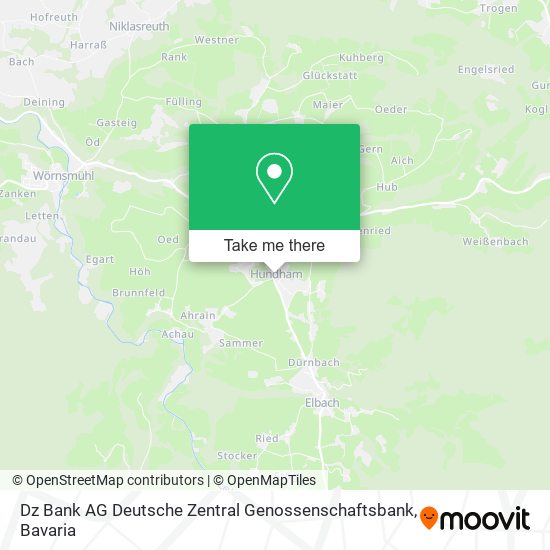 Dz Bank AG Deutsche Zentral Genossenschaftsbank map