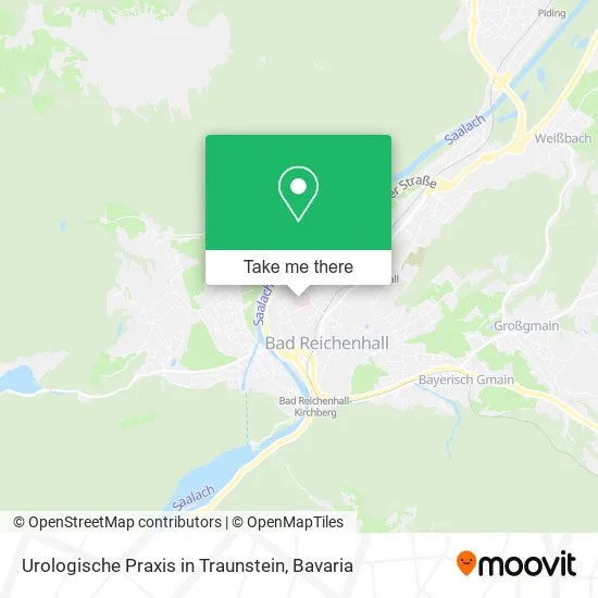 Карта Urologische Praxis in Traunstein