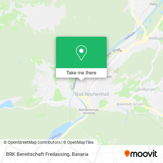 Карта BRK Bereitschaft Freilassing