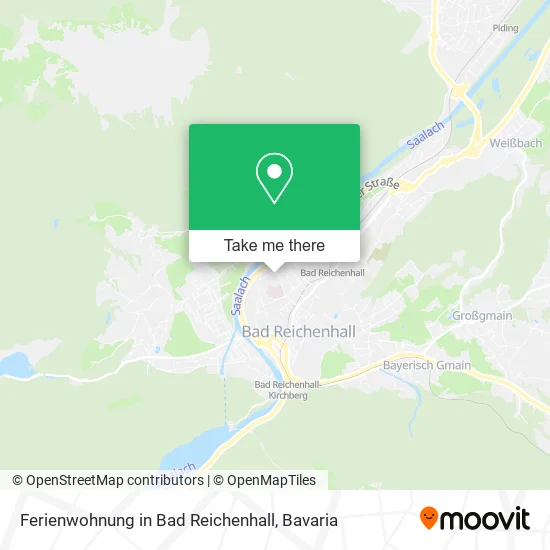 Карта Ferienwohnung in Bad Reichenhall