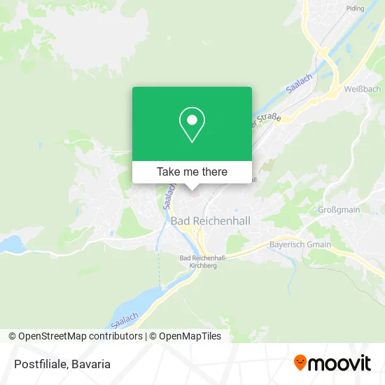 Карта Postfiliale