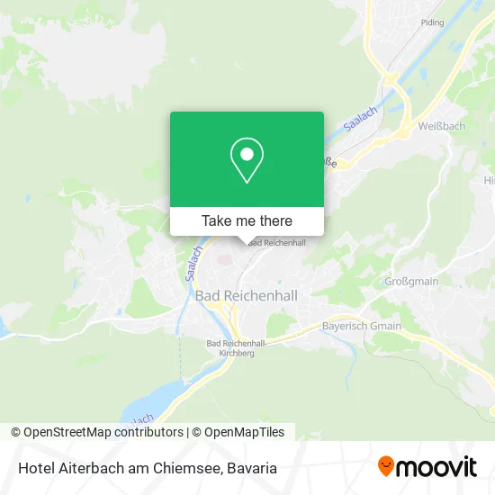 Hotel Aiterbach am Chiemsee map
