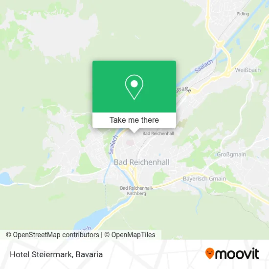 Hotel Steiermark map
