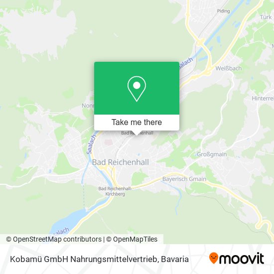 Kobamü GmbH Nahrungsmittelvertrieb map