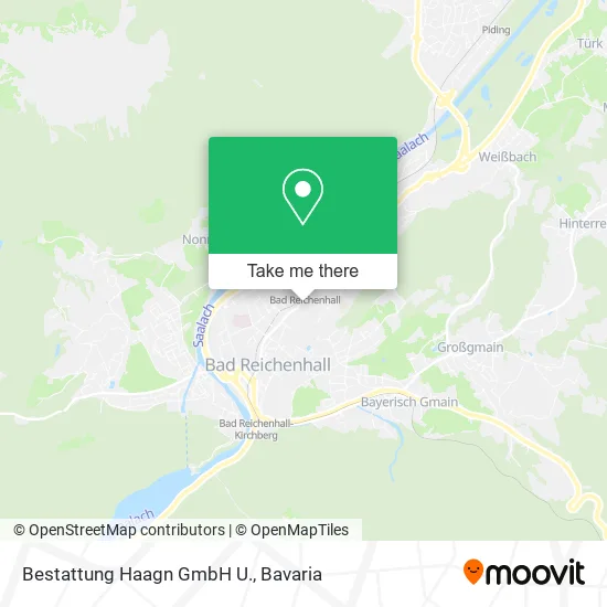 Карта Bestattung Haagn GmbH U.