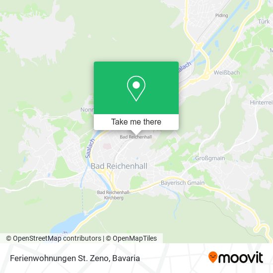 Ferienwohnungen St. Zeno map