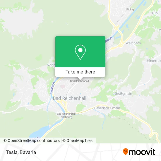 Карта Tesla