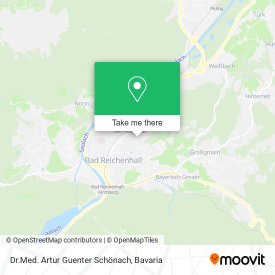 Dr.Med. Artur Guenter Schönach map