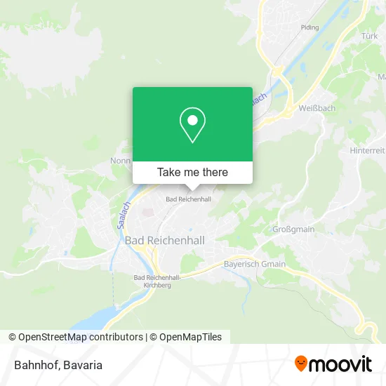 Bahnhof map