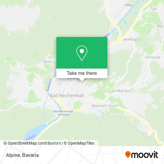 Карта Alpine