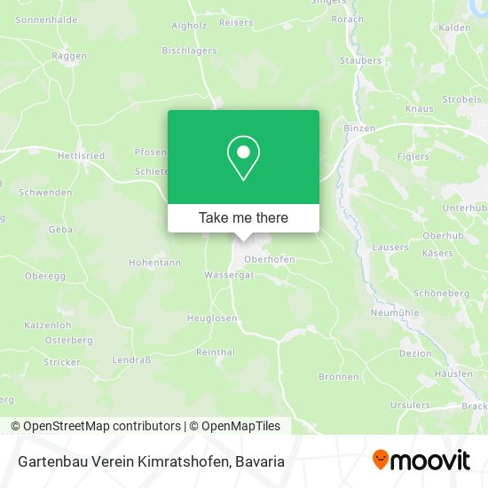 Gartenbau Verein Kimratshofen map