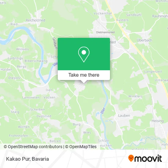 Kakao Pur map