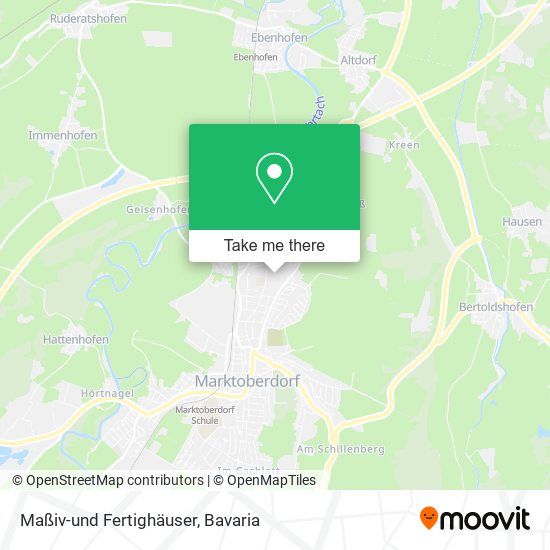 Maßiv-und Fertighäuser map