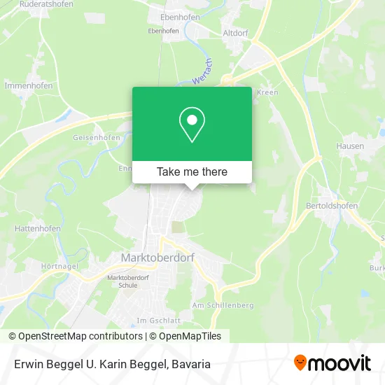 Карта Erwin Beggel U. Karin Beggel