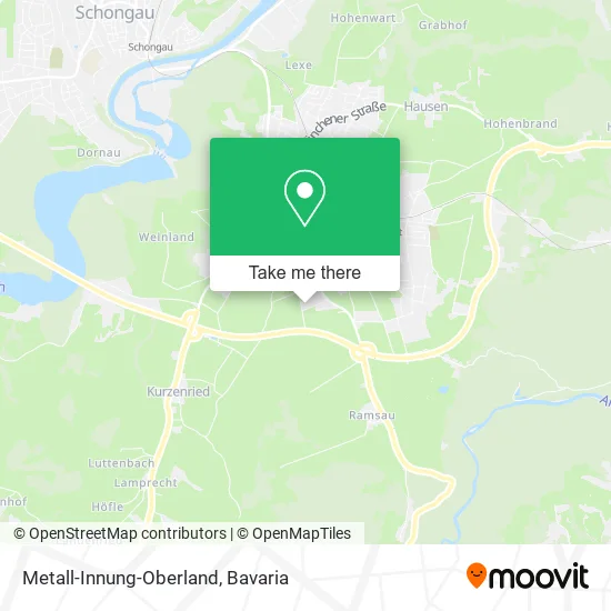 Карта Metall-Innung-Oberland