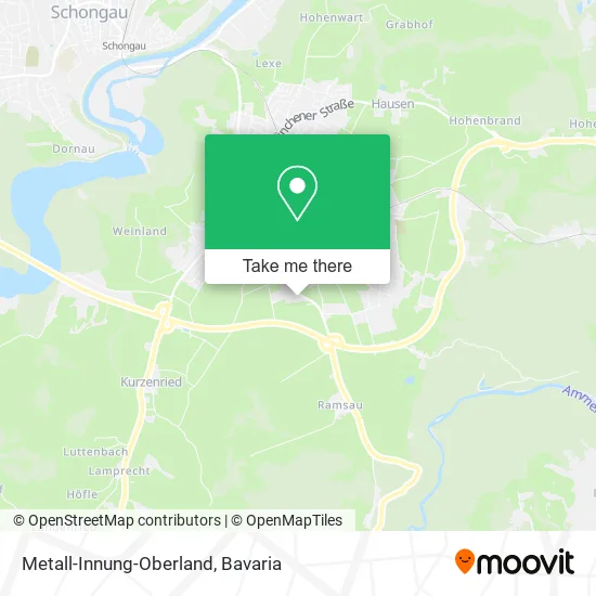 Карта Metall-Innung-Oberland