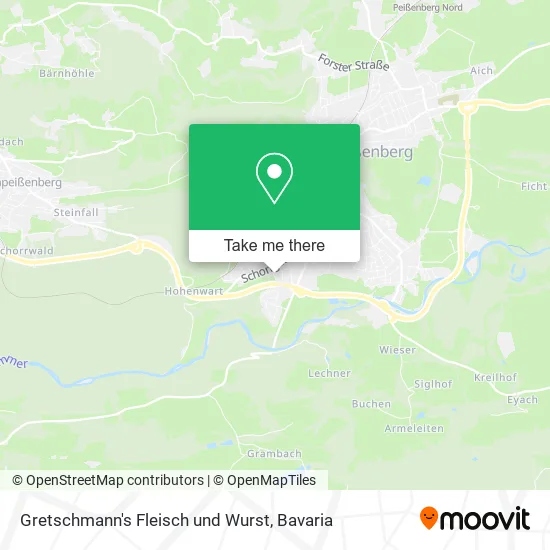 Карта Gretschmann's Fleisch und Wurst