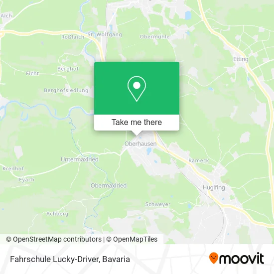 Карта Fahrschule Lucky-Driver