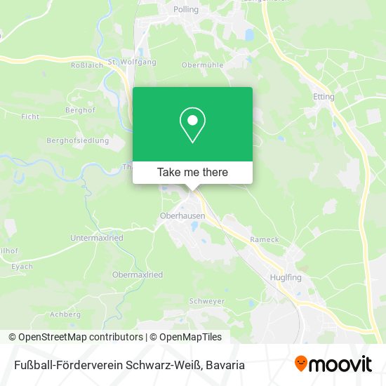 Fußball-Förderverein Schwarz-Weiß map
